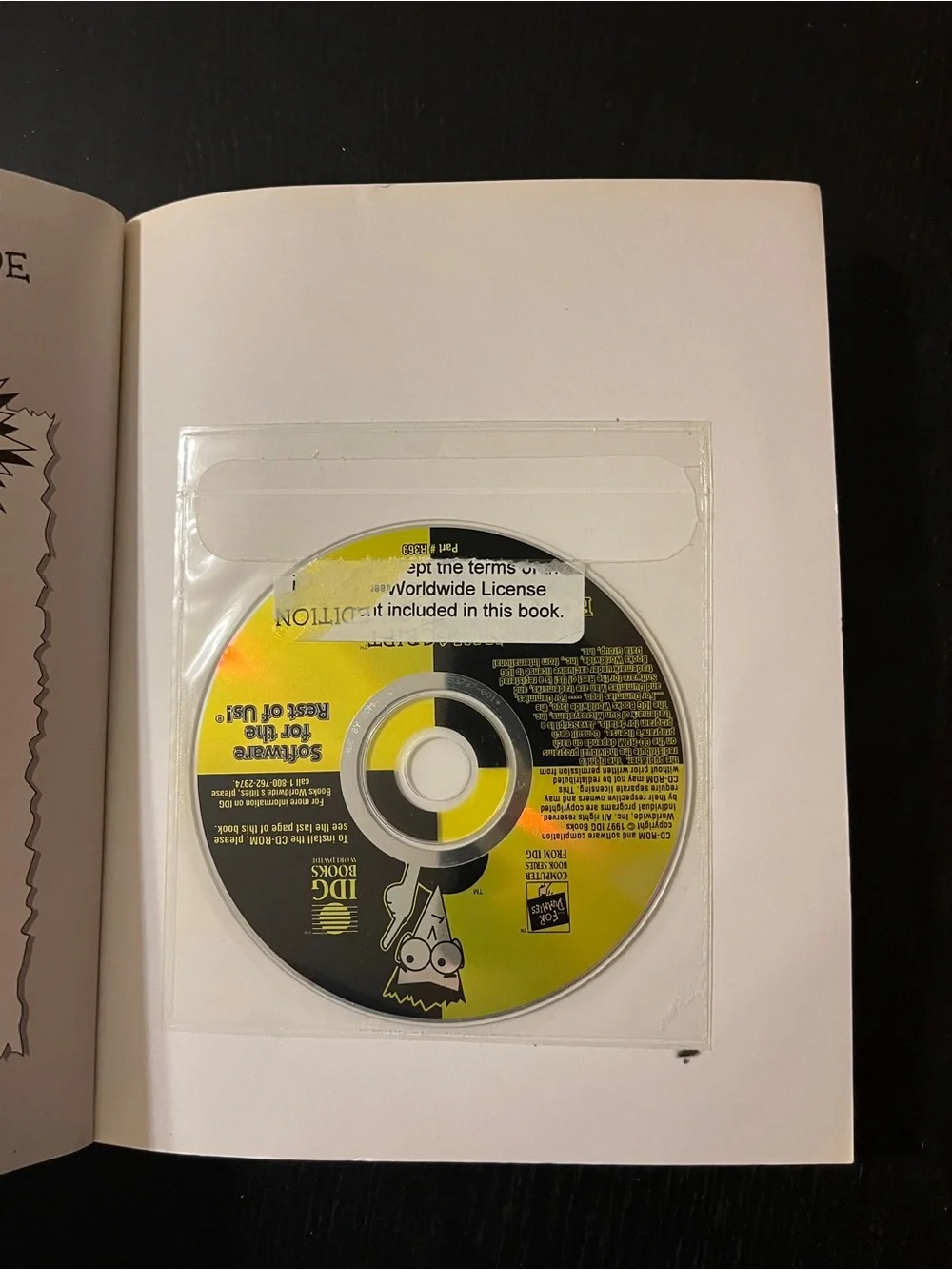 (Original $29.99) IDG Books JavaScript For Dummies 2nd Edition Book CD